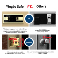 H Type Home Steel Security Digital Safes cachées